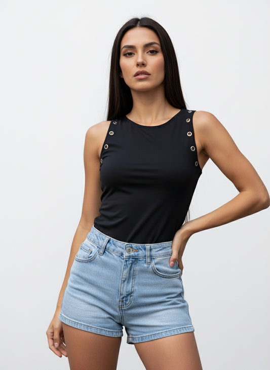 Musculosa Lycra Ojalillo